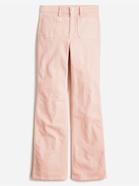 J Crew High Rise Sailor Flared Jeans sz 26